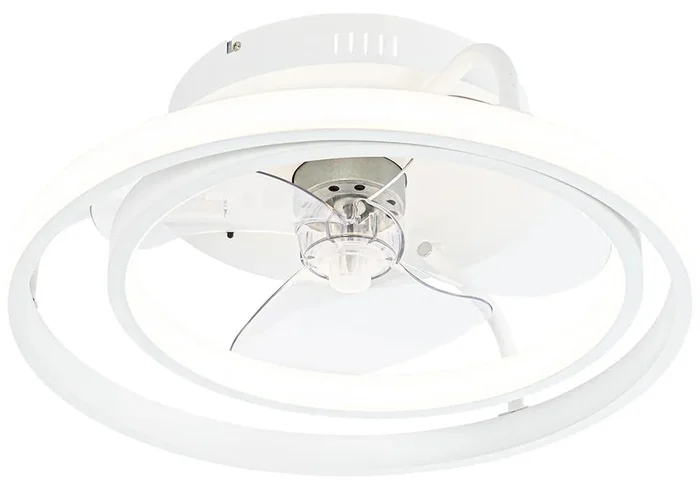 Stropní ventilátor s LED osvětlením 46,5 cm Kees