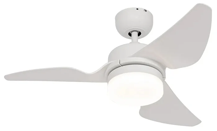 Stropní ventilátor Yuki s LED osvětlením a dálkovým ovládáním