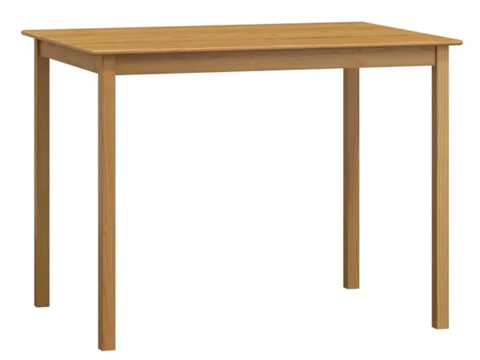 Stůl DASHEN 1 – 120 × 75 cm, masiv borovice, moření olše
