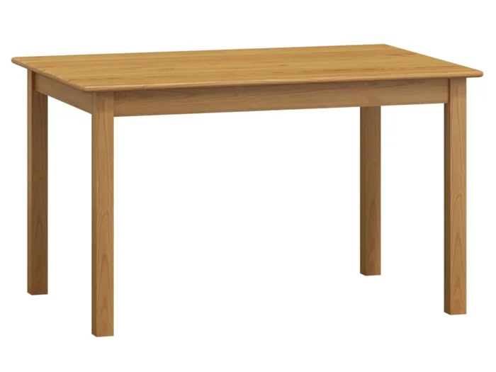 Stůl DASHEN 8 – rozkládací 120/150 × 60 cm, masiv borovice, moření dub