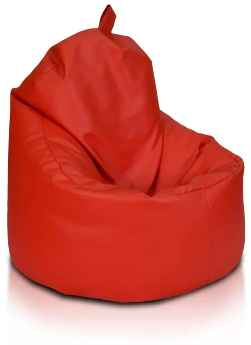 Stylový sedací vak Primabag Yoko v červené barvě