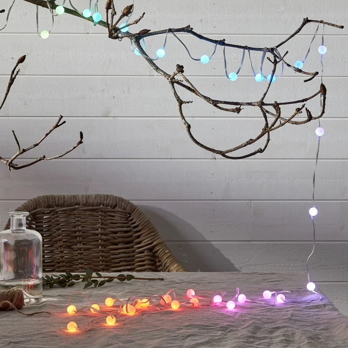 Světelný řetěz 66 LED, 10 m, do zásuvky