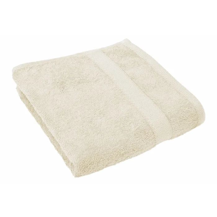 Světle béžový ručník Tiseco Home Studio 50x100 cm