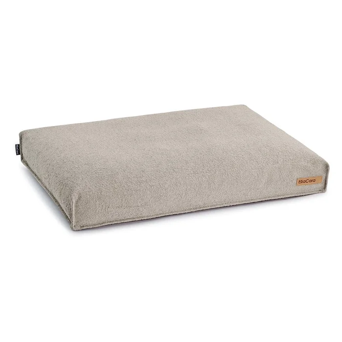 Světle hnědá psí matrace Bouclé 100x75 cm Mondo Cappuccino