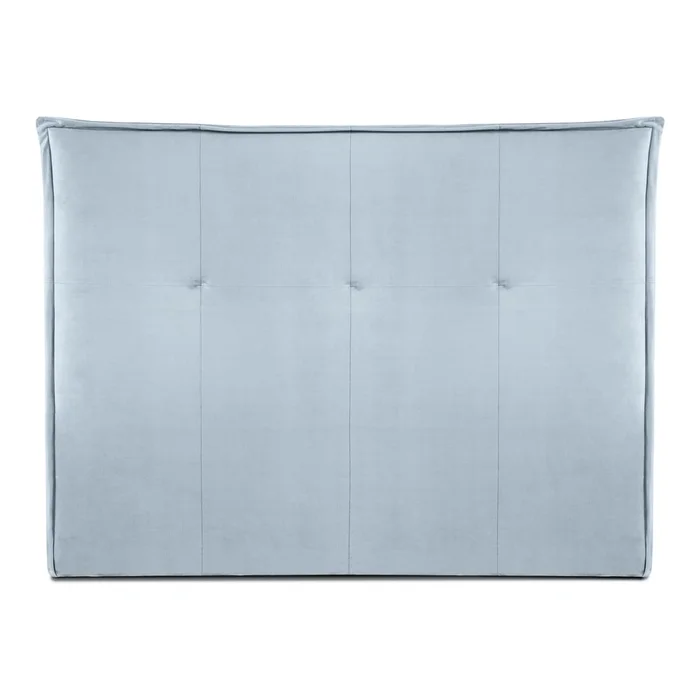Světle modré čelo postele Monica 200x120 cm