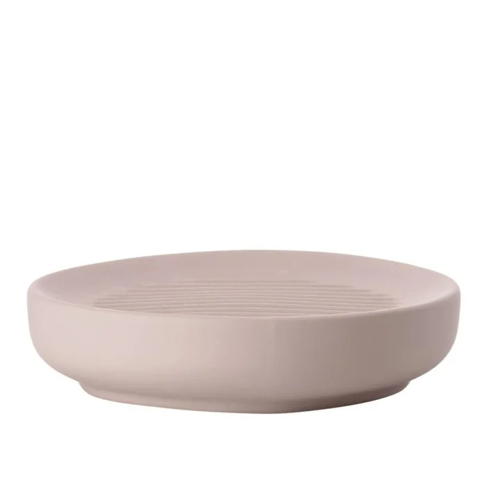 Světle růžová porcelánová mýdlenka Ume