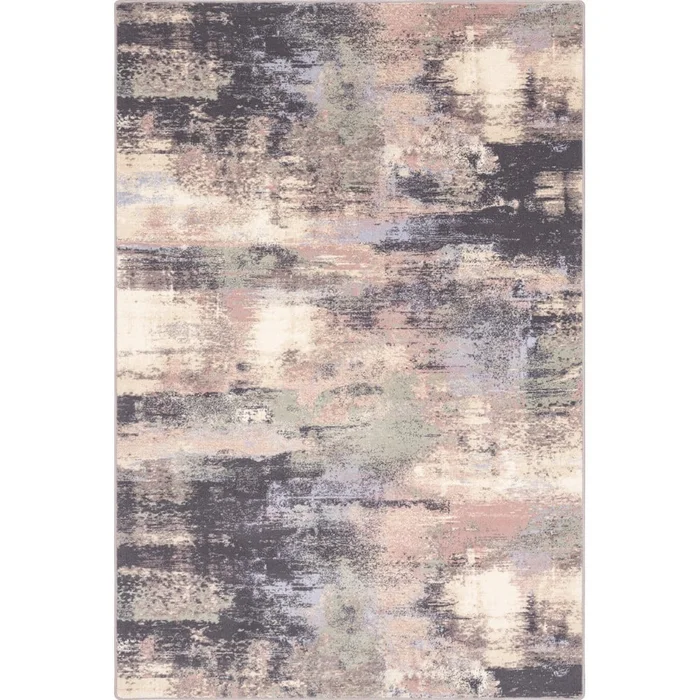 Světle růžový vlněný koberec Fizz 133x180 cm Agnella