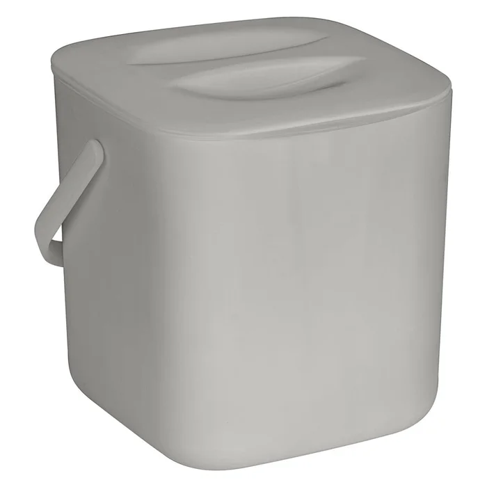 Světle šedá kompostovací nádoba 3 l Conny Wenko