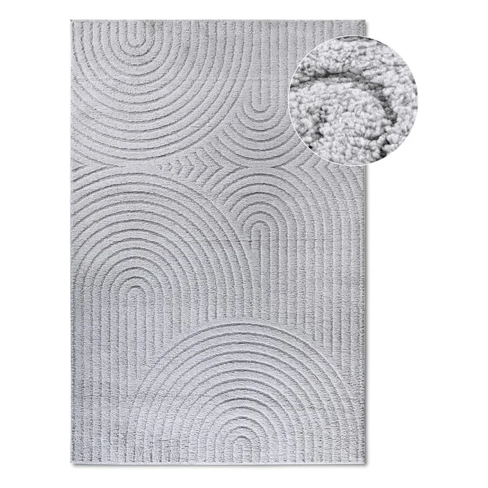 Světle šedý koberec 200x280 cm Panglao New York Light Grey