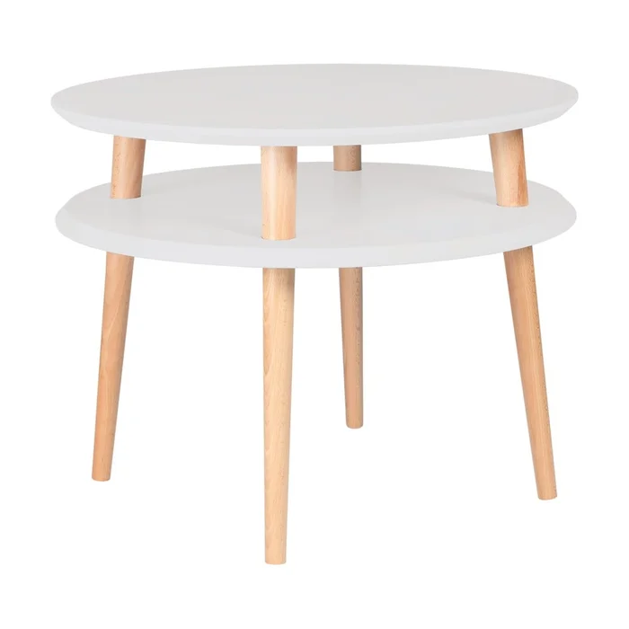 Světle šedý konferenční stolek Ragaba UFO, 57 cm