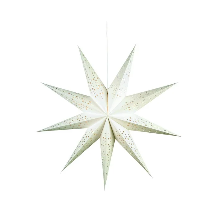 Svítící hvězda Solvalla White 100 cm