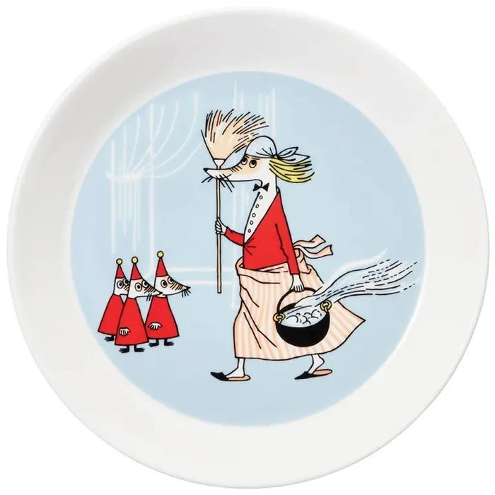 Talíř Fillyjonk 19cm šedo-modrý od Moomin Characters™