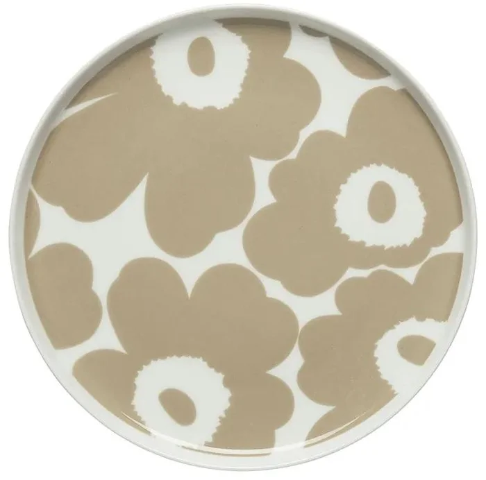 Talíř Oiva Unikko 20cm béžový