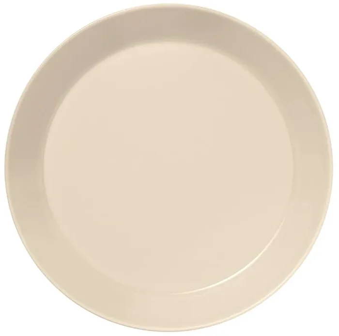 Talíř Teema 26 cm, elegantní lněná bílá