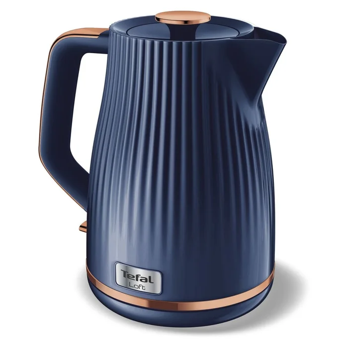 Tefal Loft 1,7 l - Moderní modrá rychlovarná konvice