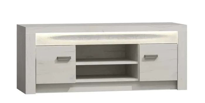 Televizní stolek INDIANAPOLIS I-9, jasan bílý