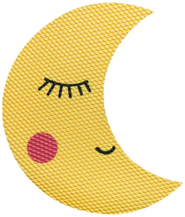 Temná žlutá nástěnka MĚSÍČEK pro děti