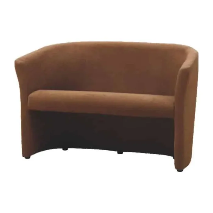 Tempo Kondela Cuba – dvojkřeslo, hnědá látka