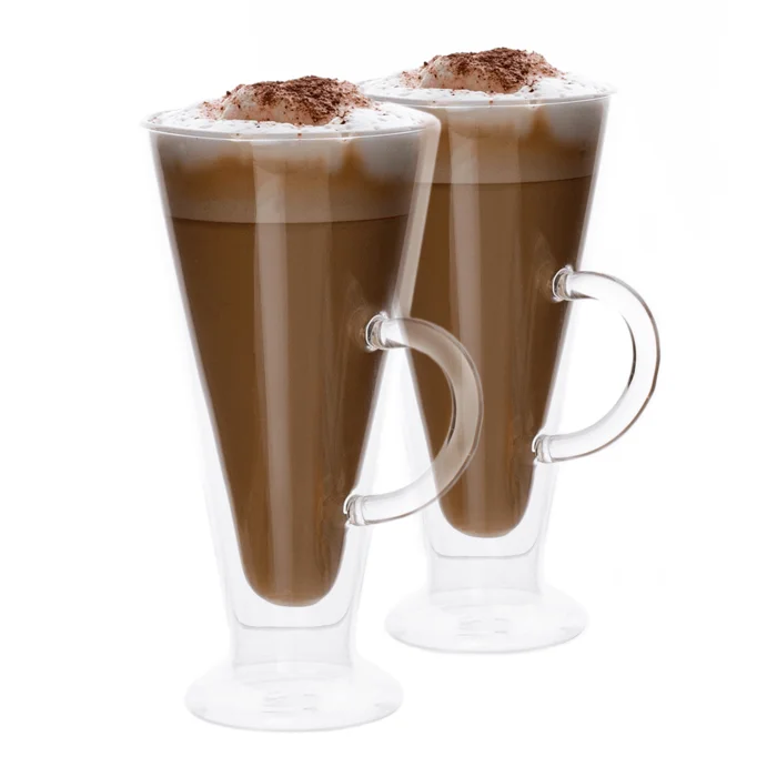 Termo sklenice na kávu 2 ks, 200 ml, HOTCOLDER Typ 30
