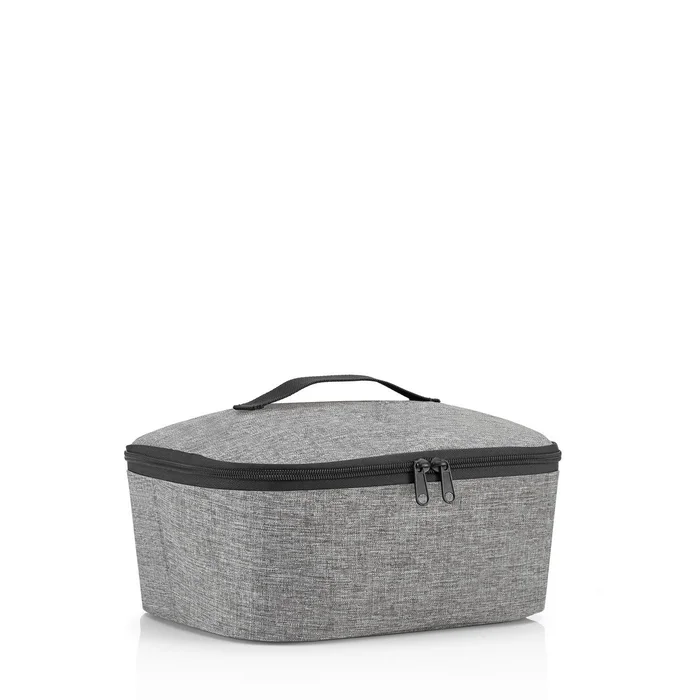 Termobox Coolerbag M pocket Twist stříbrná