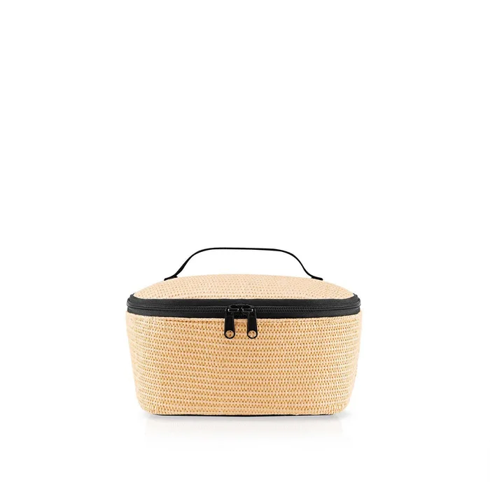 Termobox Coolerbag S pocket Raffia černá