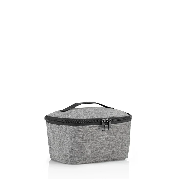 Termobox Coolerbag S pocket Twist stříbrná