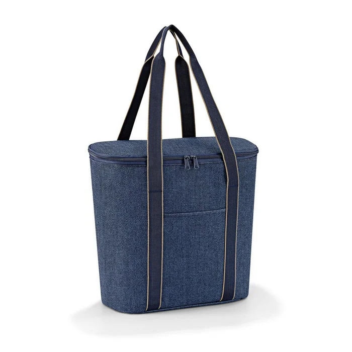 Termotaška Reisenthel Thermoshopper Herringbone, tmavě modrá