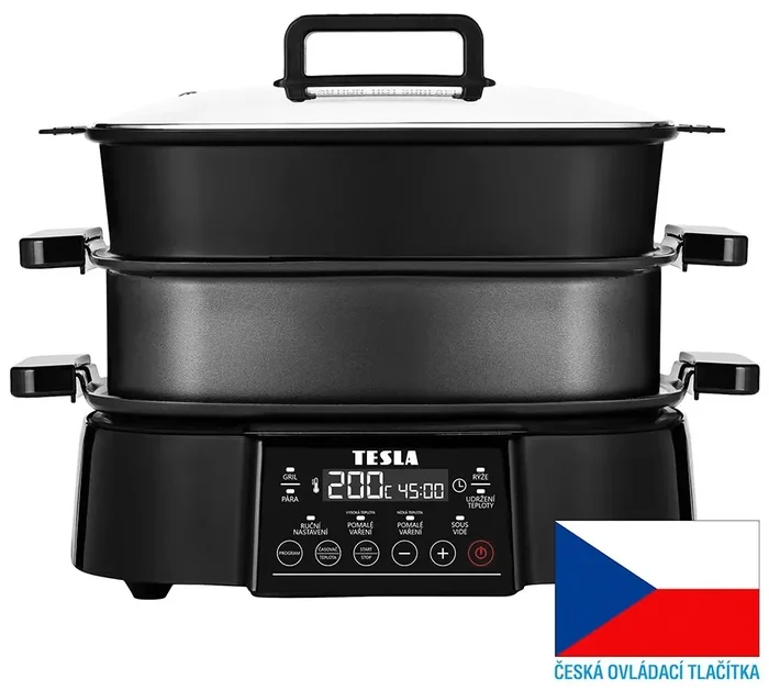 TESLA MultiCook M90 Grill - Multifunkční elektrický hrnec
