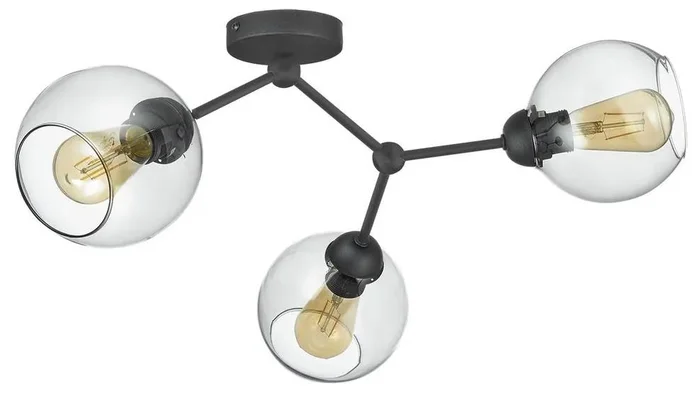 TK Lighting Fairy 3-ramenný přisazený lustr