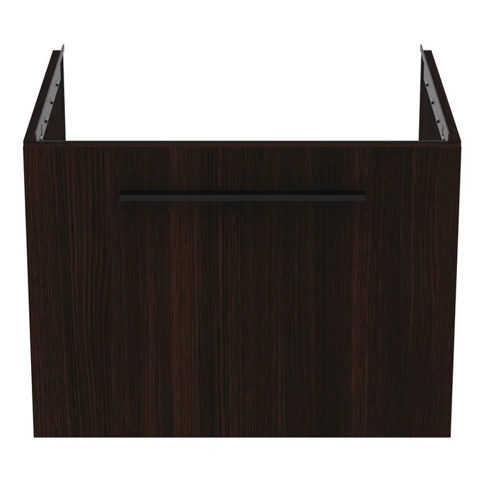 Tmavě hnědá závěsná skříňka pod umyvadlo 60x44 cm dub i.Life B – Ideal Standard