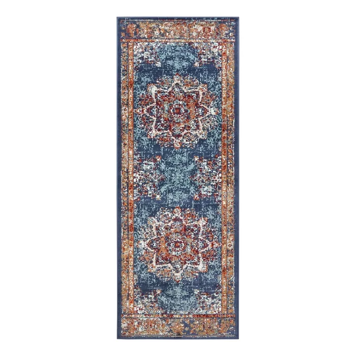Tmavě modrý běhoun 80x240 cm Orient Maderno