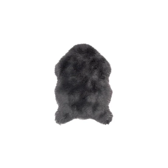 Tmavě šedá umělá kožešina Tiseco Home Studio Lambskin 60x90 cm