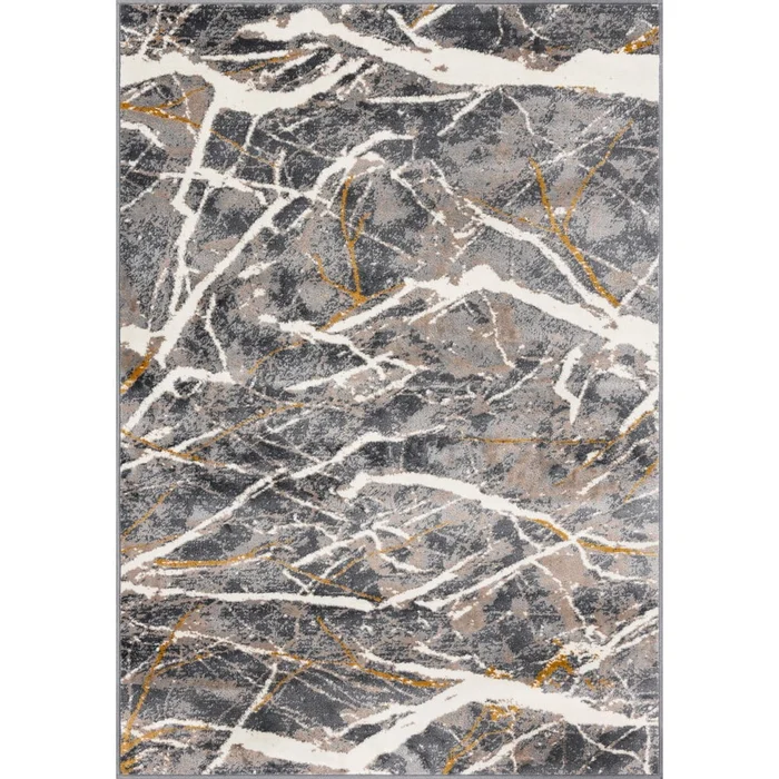Tmavě šedý koberec 133x190 cm