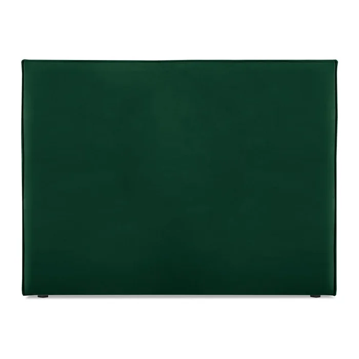Tmavě zelené čelo postele Natalia 200x120 cm