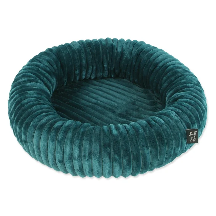 Tmavě zelený pelíšek pro psa 40 cm Dog Fantasy Stripe