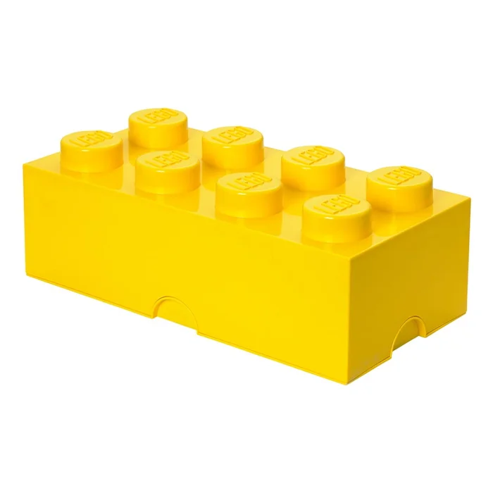 Tmavě žlutý LEGO® úložný box