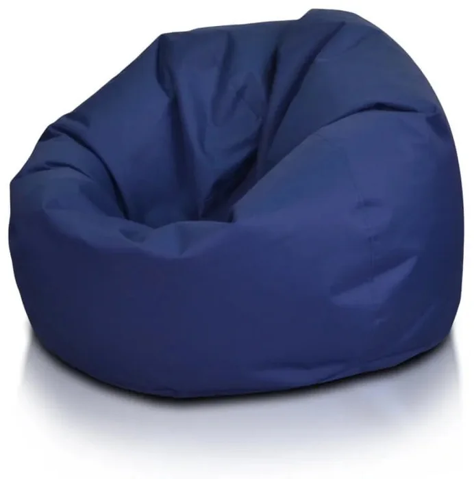 Tmavomodrý sedací pytel Primabag Comfy