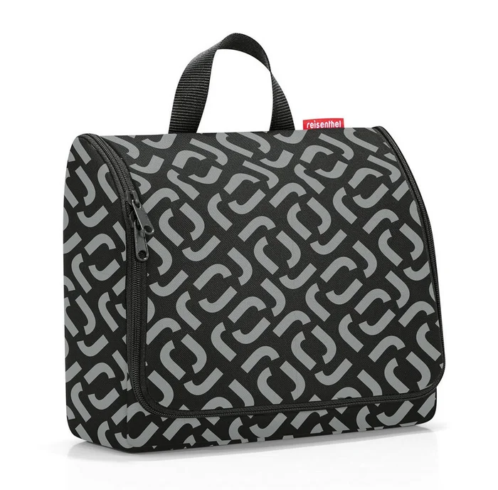 Toaletní taštička Toiletbag XL Signature černá