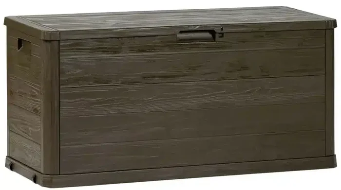 TOOMAX WOODYS 280 L – hnědý zahradní úložný box