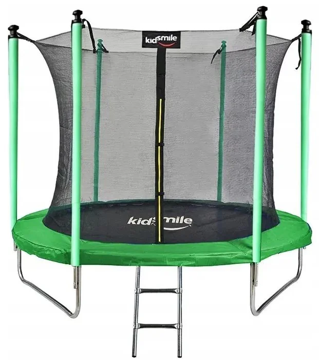Trampolína s vnitřní sítí 374 cm zelená