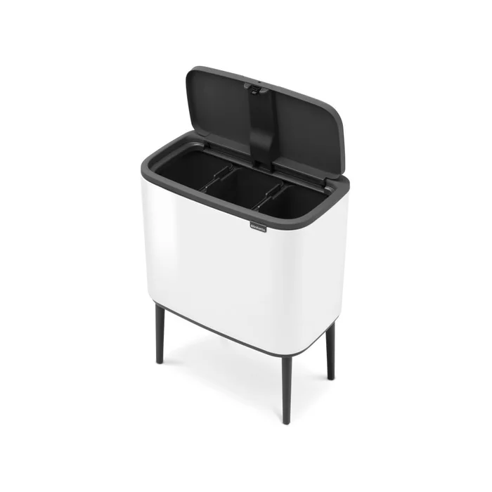 Tříkomorový odpadkový koš Brabantia Bo Touch Bin