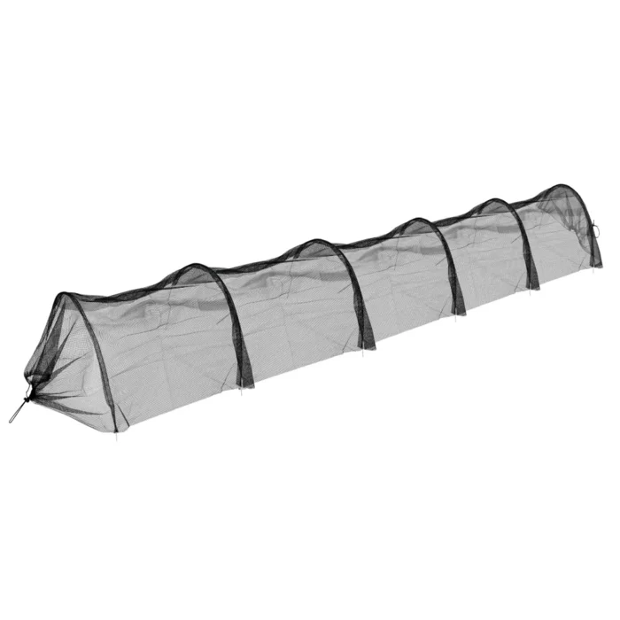 Tunel ochranný z PE sítě, černý 300 × 45 cm – MORETO TYP 1