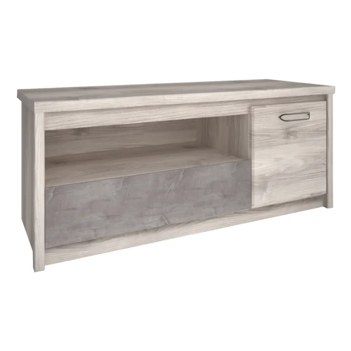 TV stolek 1D1S Kaštan Nairobi/Onyx – JESI NEW