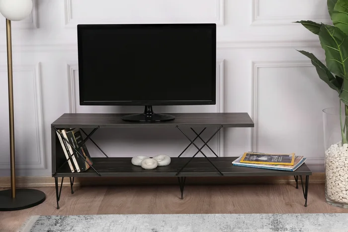 TV stolek CULEBRA – tmavě hnědý