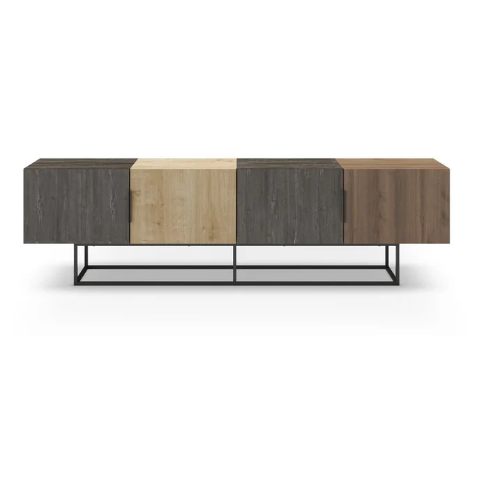 TV stolek dub přírodní 200x55 cm Titan