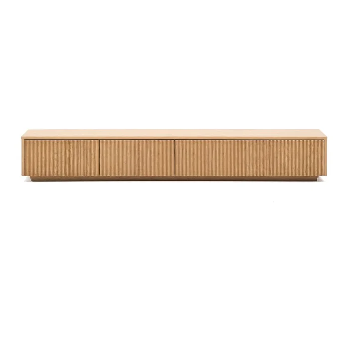 TV stolek Helvine 200x30x40 cm dub přírodní
