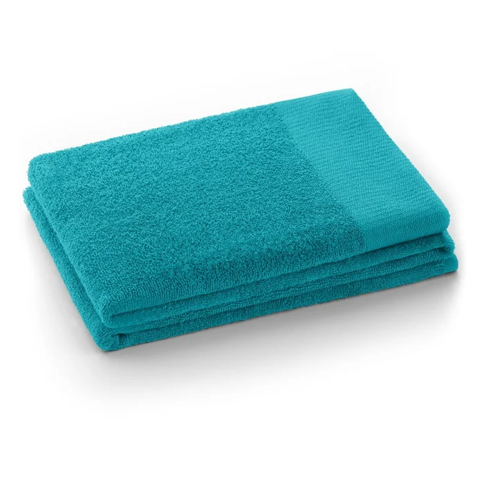 Tyrkysový bavlněný ručník 50x100 cm