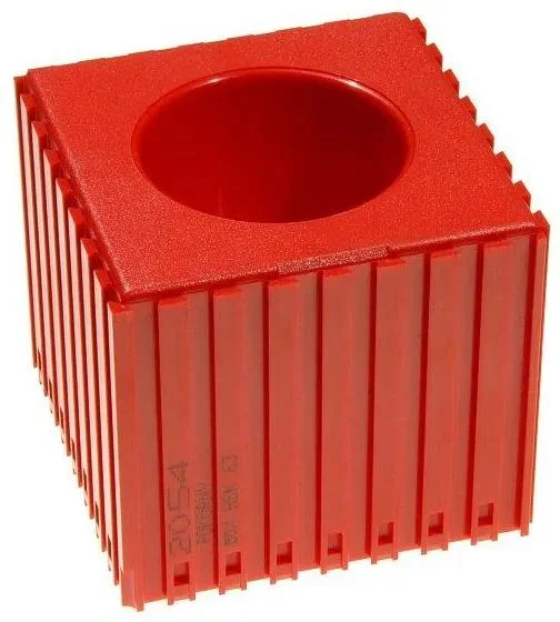 Úložný box pro HSK 63, modul 8x8, červený