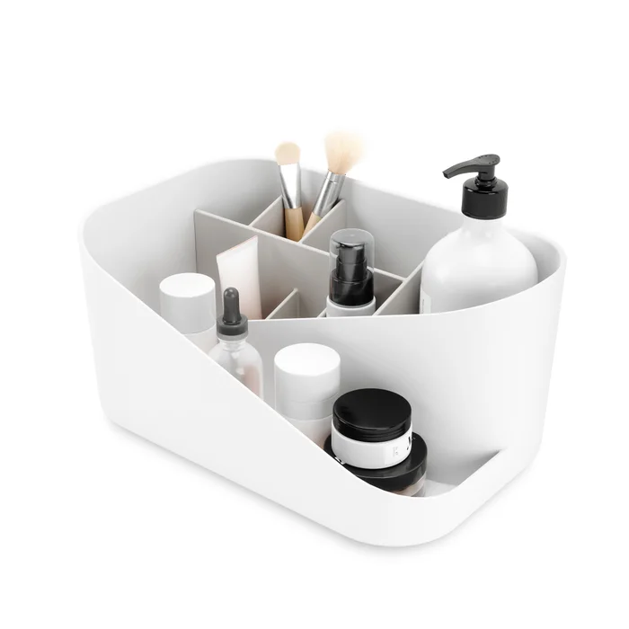 Umbra GLAM COSMETIC: organizér na kosmetiku, bílý