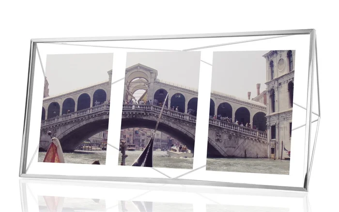 Umbra Prisma Multi – rámeček na fotografie, stříbrný